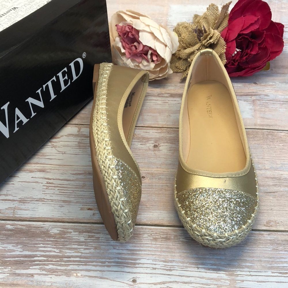 WANTED Gold Zeal Flats